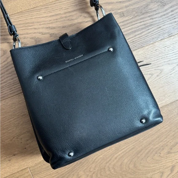 Rebecca Minkoff Megan Shoulder Bag - Black Leather - EUC - Picture 9 of 16